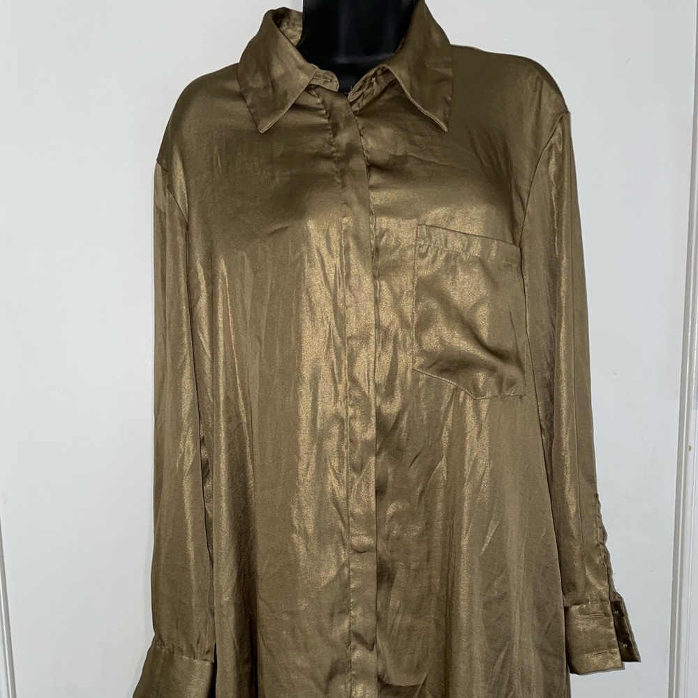 Zara shirt dress.